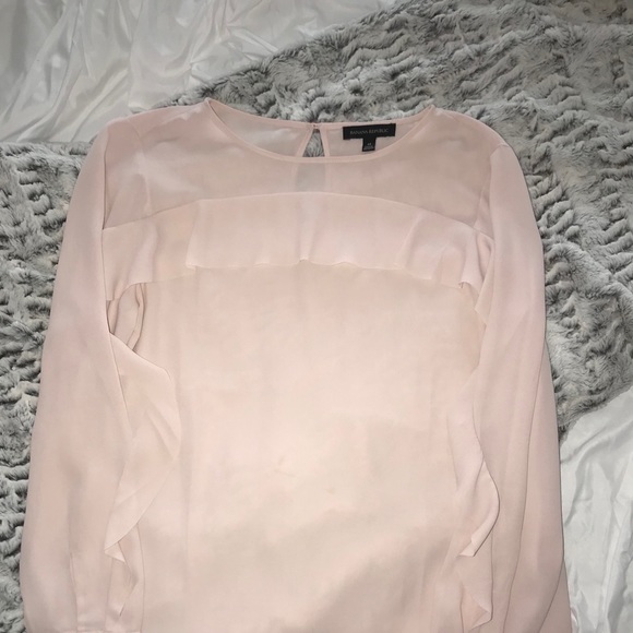 Banana republic pink blouse - Picture 2 of 3